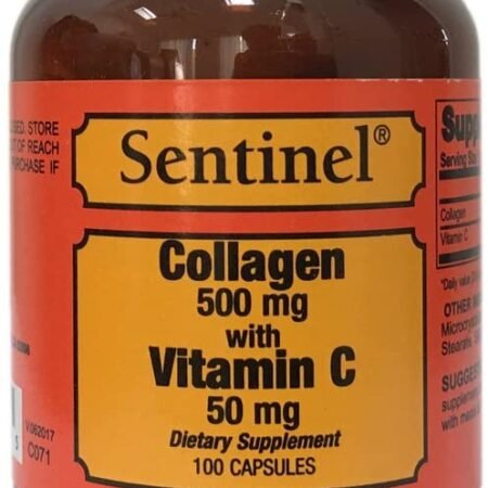 100 كبسولة الكولاجين الحار مع فيتامين سي