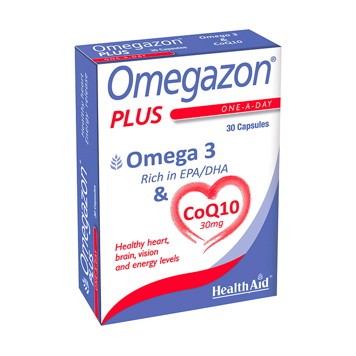 هيلث ايد Health Aid Omegazon Plus كبسولات 30 كبسولة