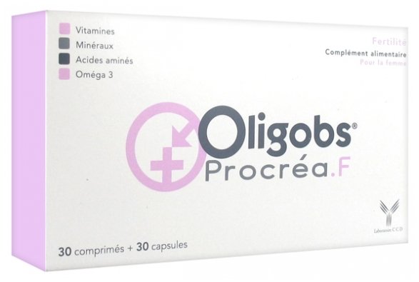 كبسولات Oligobs Procrea F Softgel 30 قرص