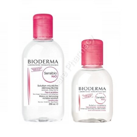 Bioderma Sensibio H2o 250ml + 100ml (حزمة العرض)