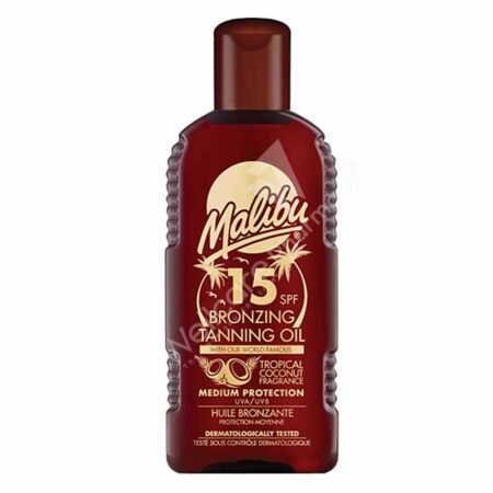 ماليبو Spf   15 زيت تسمير برونزي 200 مل