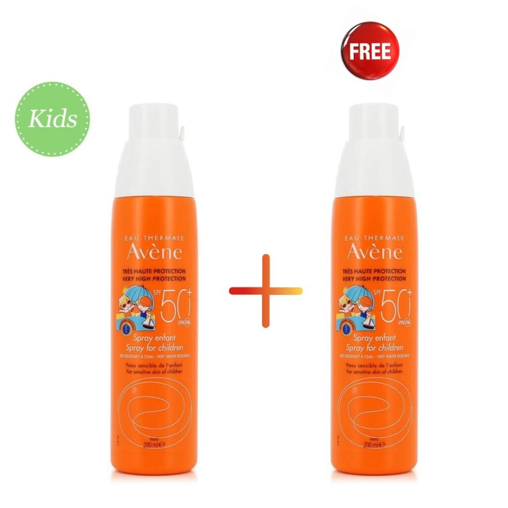 AVENE SUN CARE SPRAY FOR CHILDREN SPF50+(1+1)200ML Al Marwa Pharmacy