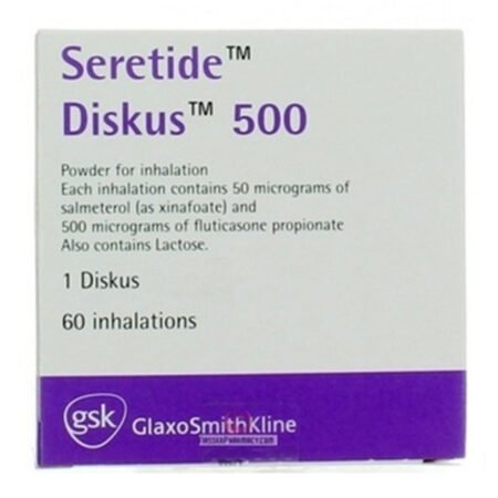 SERETIDE DISKUS 50/500 MCG 60