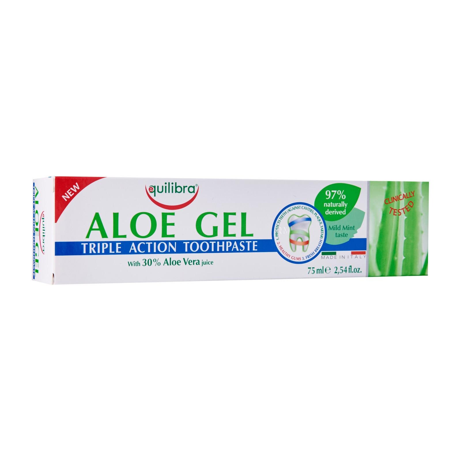 EQUILIBRA ALOE GEL WHITENING TOOTHPASTE 75 ML