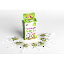 MULTIBALL KIDS MULTIVITAMIN LOLLIPOPS 7'S