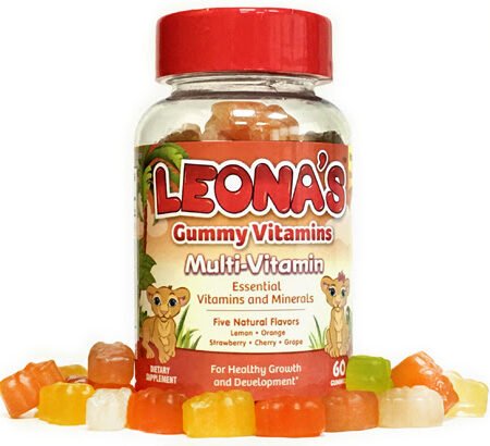 LEONA'S GUMMY VITAMINS-MULTI-VITAMINS 60'S