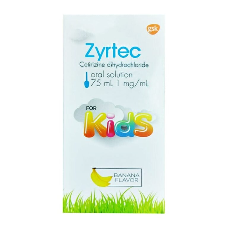 ZYRTEC 75ML SYRUP Al Marwa Pharmacy Qatar