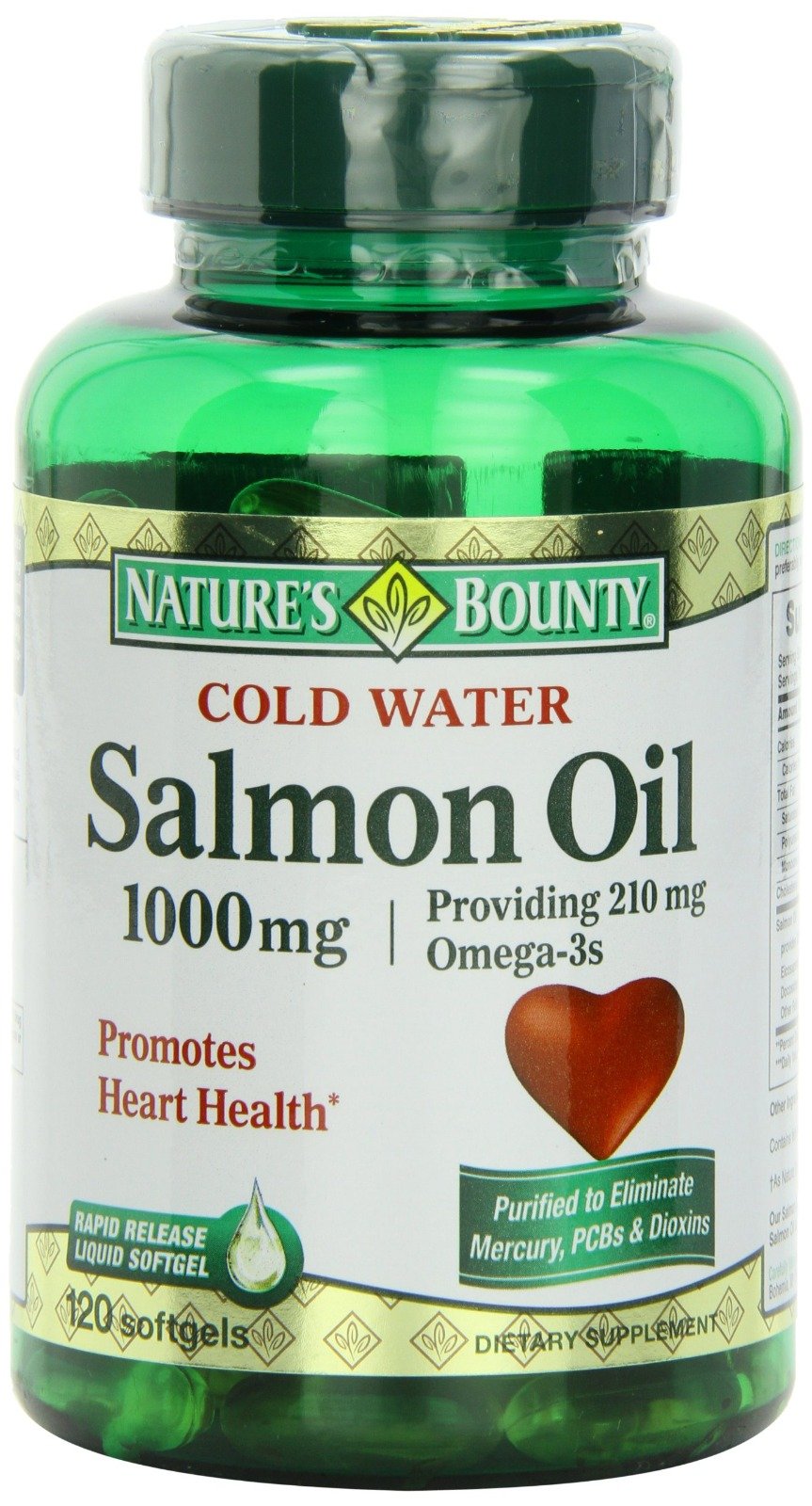 Omega 3 salmon oil on sale 1000mg